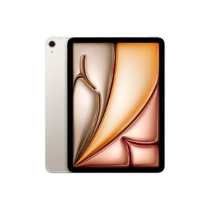 Apple ipad air 11 pulgadas 12gb 256gb wifi + cellular starlight -  ips -  chip m4 -  12mpx