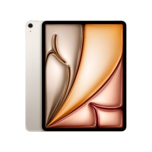 Apple ipad air 13 pulgadas 12gb 128gb wifi + cellular starlight -  ips -  chip m4 -  12mpx