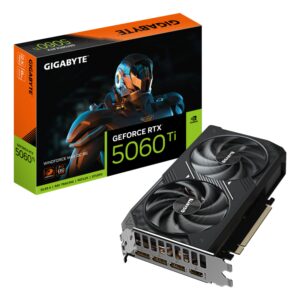 Tarjeta grafica gigabyte rtx 5060ti 8gb gddr7 -  3x dp -  1x hdmi pci express 5.0