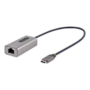 Adaptador de red usb tipo c a rj45 startech macho - hembra -  gris