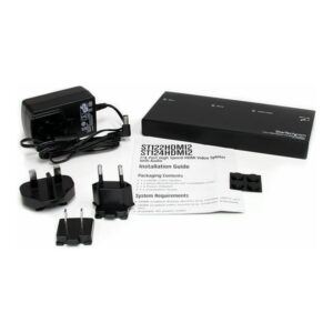 Multiplicador hdmi startech 2 puertos + amplificador
