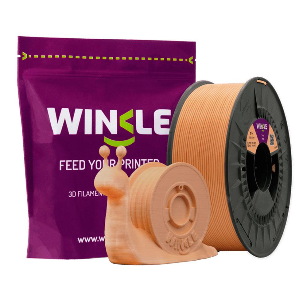 Filamento beige winkle pla - hd - 1.75mm - imprsora 3d - 1 kg