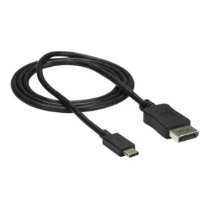 Cable usb tipo c a displayport startech 1m -  macho - macho -  negro