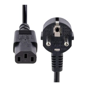 Cable schuko a c13 startech 1m -  negro