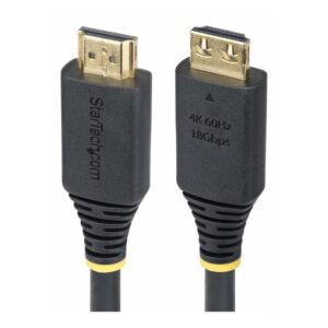 Cable hdmi 4k startech 1.8m -  macho - macho -  negro