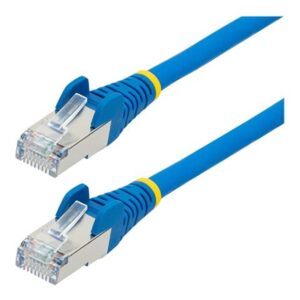 Cable de red startech latiguillo rj45 lszh s - ftp cat6a 10m azul
