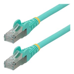 Cable de red startech latiguillo rj45 lszh s - ftp cat6a 2m aqua