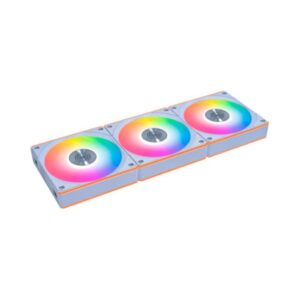 Ventilador lian li uni fan cl inalambrico rev argb 3x 120mm blanco + controlador