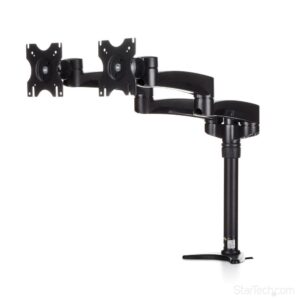 Soporte mesa startech vesa hasta 24 pulgadas 100x100mm max 13.6kg