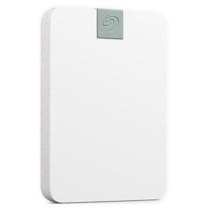 Disco duro externo hdd seagate ultra touch 2tb usb tipo c blanco