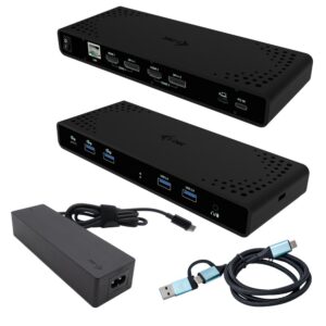 Docking station i - tec 12 en 1 + cargador universal 85w
