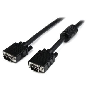 Cable vga startech 1m -  macho - macho -  negro