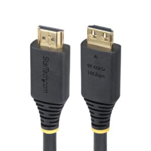 Cable hdmi 4k con agarre startech 2m -  macho - macho -  negro
