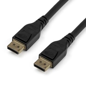 Cable displayport 8k startech 3m -  macho - macho -  negro