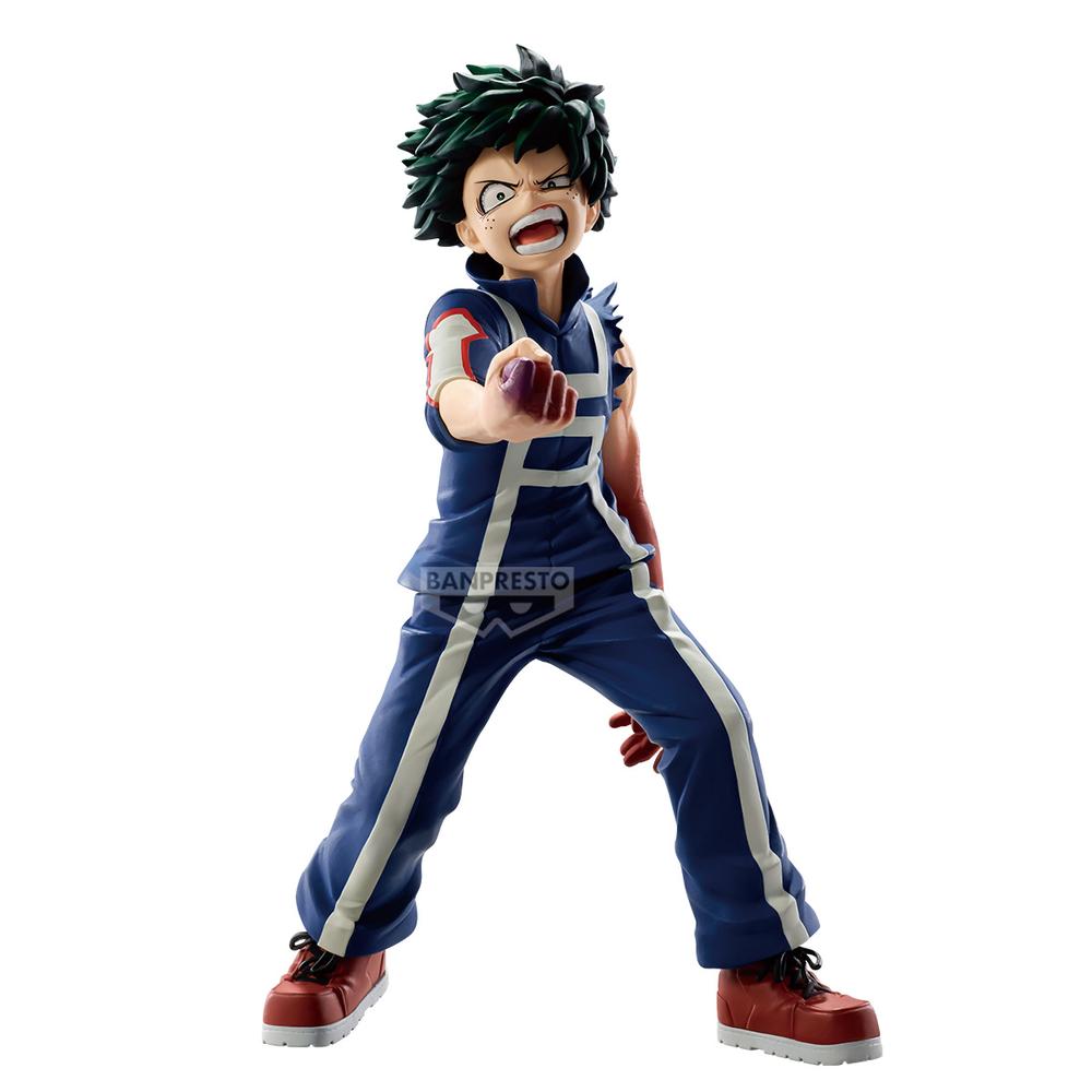 Figura banpresto my hero academia the amazing heroes izuku midoriya sports festival ver. 17cm
