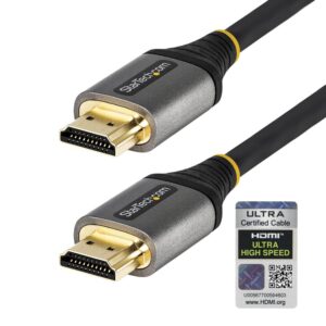 Cable hdmi 8k startech 4m -  macho - macho -  negro