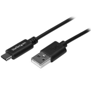 Cable usb tipo c a usb tipo a startech 0.5m -  macho - macho -  negro