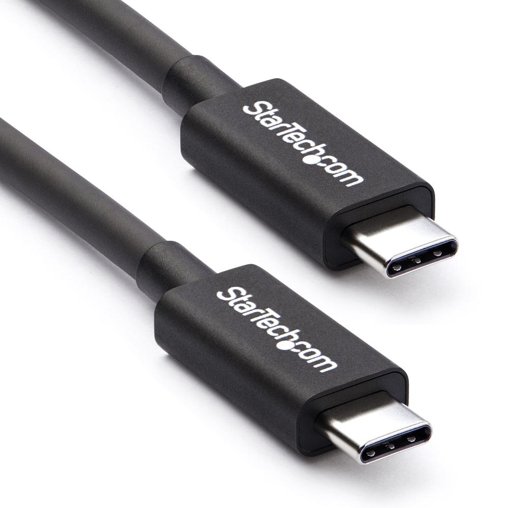 Cable usb tipo c startech 0.5m -  macho - macho -  negro
