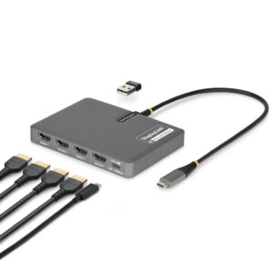 Docking station startech usb tipo c 6 en 1