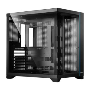 Caja ordenador gaming hiditec h3 pro atx argb cristal templado negro