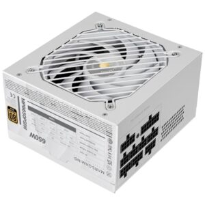 Fuente alimentacion mars gaming mpb650psi atx 650w blanca