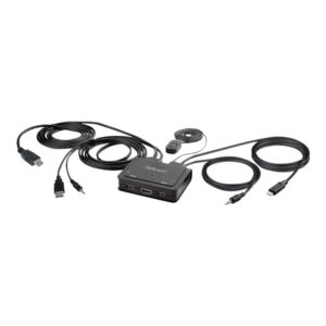 Switch kvm startech c2 - h46 - uac - cbl - kvm
