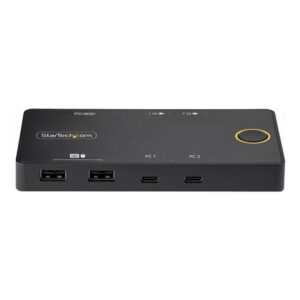 Switch kvm startech c2 - h46 - uc2 - pd - kvm