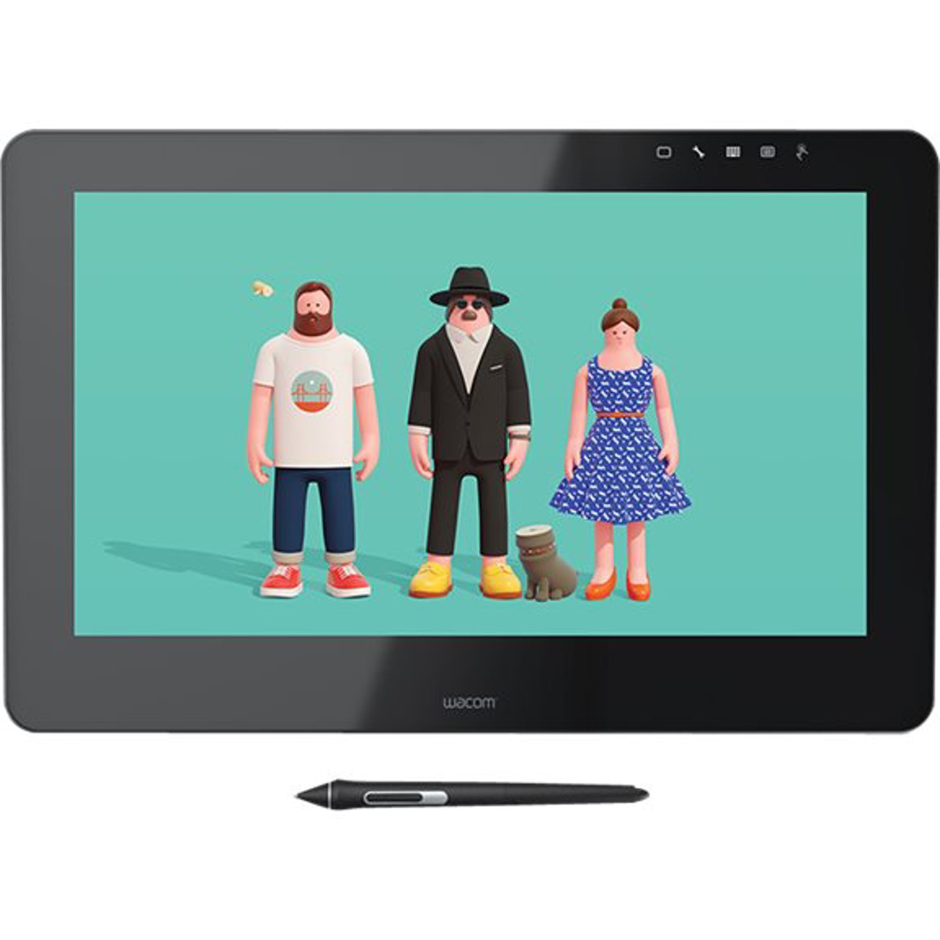 Tableta digitalizadora wacom cintiq pro dth - 1620 15.6 pulgadas