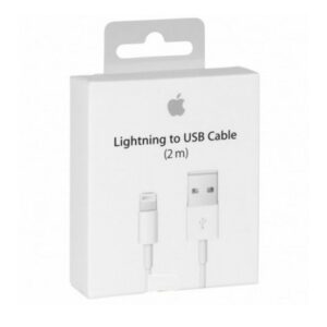 Adaptador apple lightning macho a usb macho 2m