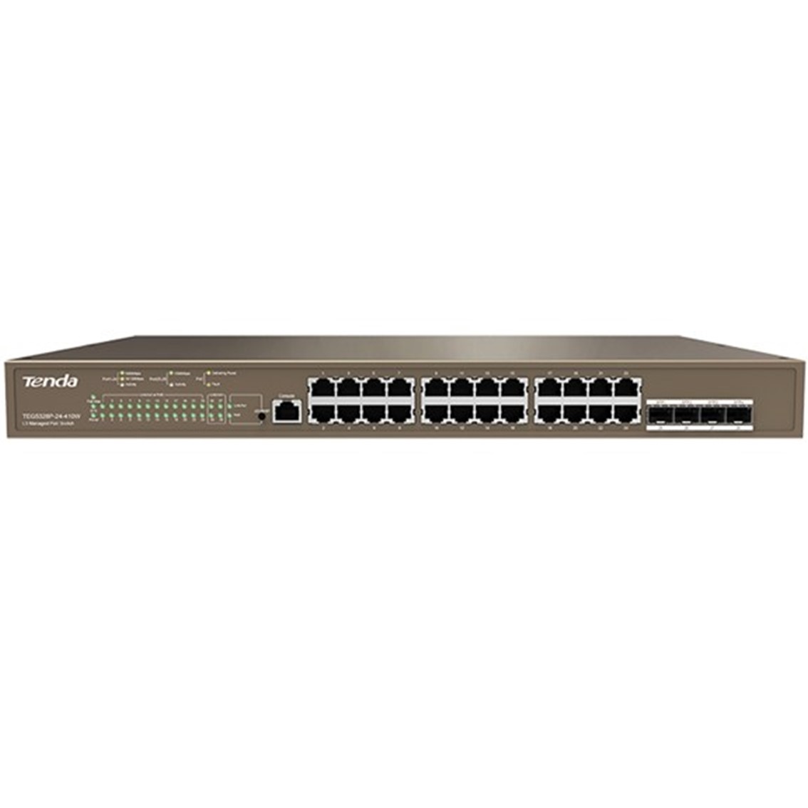 Switch 24 puertos gigabit ethernet 10 - 100 - 1000 tenda