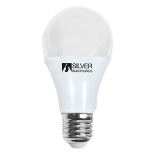 Bombilla led decorativa silver electronics estandar 7w=70w -  e27 -  3000k -  670 lm -  luz calida -  a+
