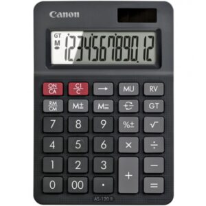 Calculadora canon sobremesa as - 120ii - 12 digitos