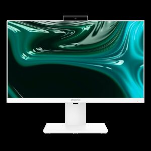 Ordenador pc all in one aio phoenix unity 23.8 pulgadas fhd ajustable altura y rotativo - web cam -  intel i5 12400 - 16 gb ddr4 - 1 tb ssd  blanco windows 11