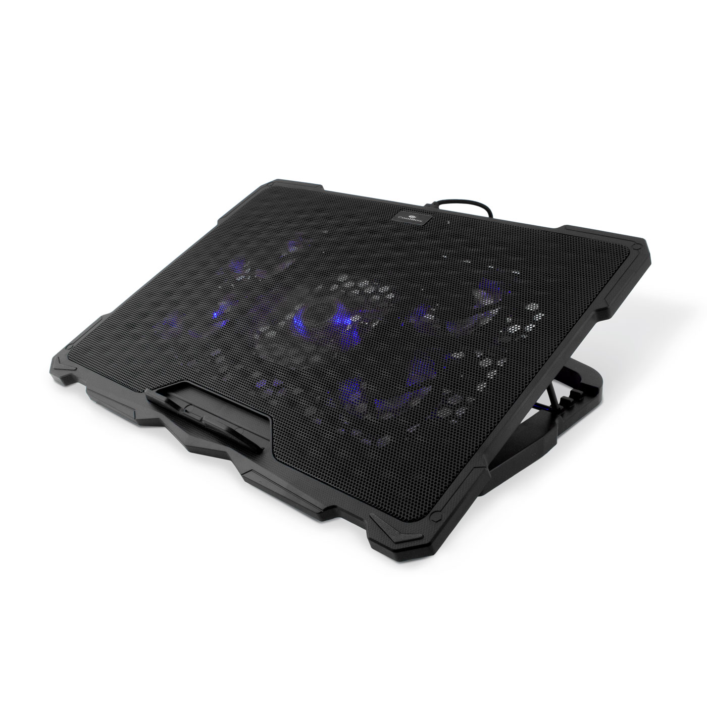 Soporte - base refrigeracion para portatil coolbox ajustable haste 17.3 pulgadas