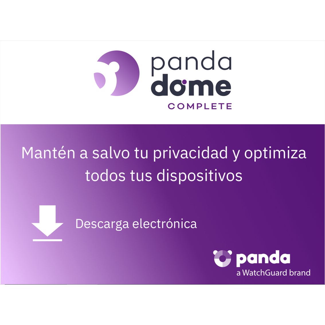 Antivirus panda dome complete 3 dispositivos 2 años esd licencia electronica
