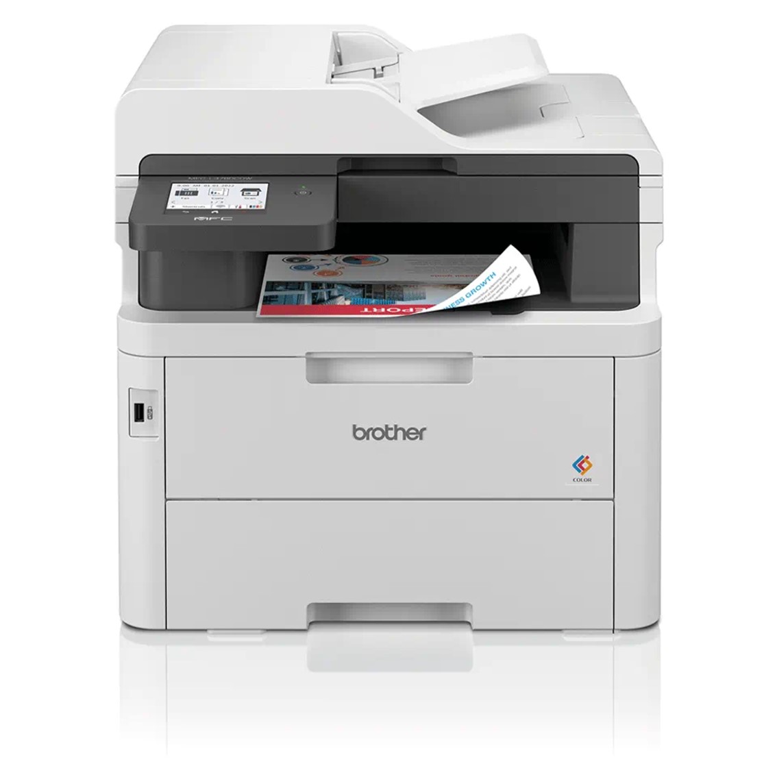 Multifuncion laser led brother mfcl3760cdw wifi - duplex - fax