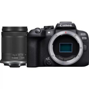 Camara reflex canon eos r10 + rf - s 18 - 150 is stm 24.2mpx negro