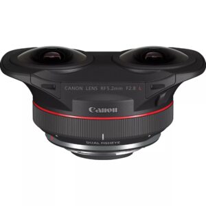 Objetivo canon rf 5.2mm f:2.8l dual fisheye