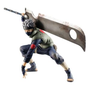 Figura megahouse gem series naruto kakashi hatake great ninja war 15th anniversary