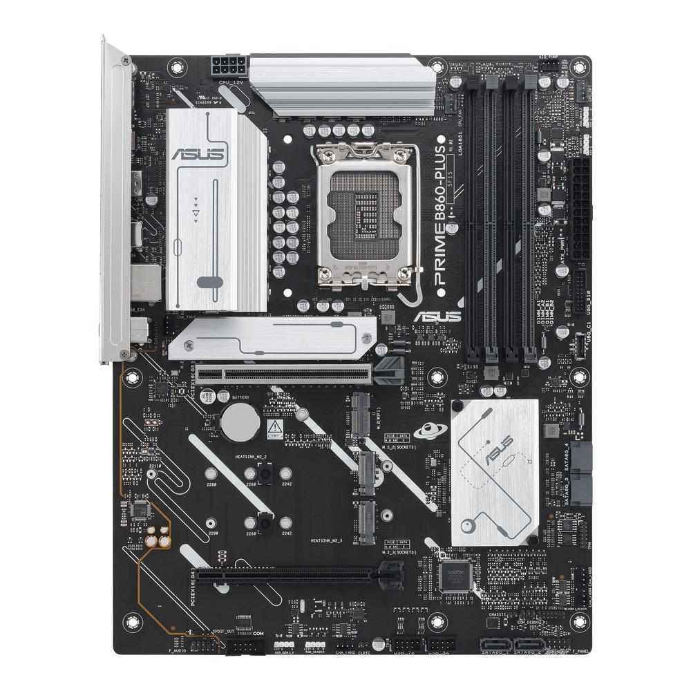 Placa base asus intel prime b860 - plus - csm  socket 1851 ddr5 x4 max 256gb hdmi displayport atx