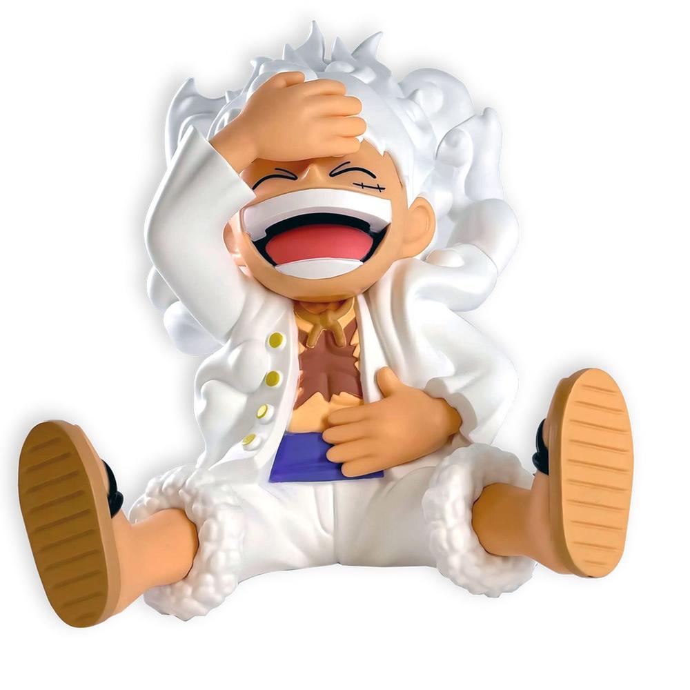 Figura hucha plastoy one piece luffy gear 5 15 cm