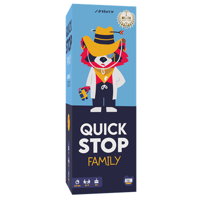 Juego de mesa quick stop family