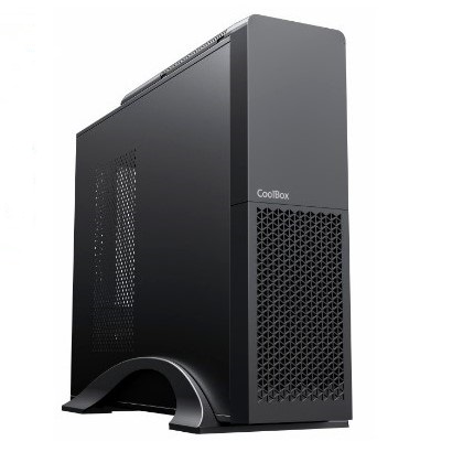 Caja ordenador coolbox microatx slim t313 usb - c fuente sfx 300w bronze incluida