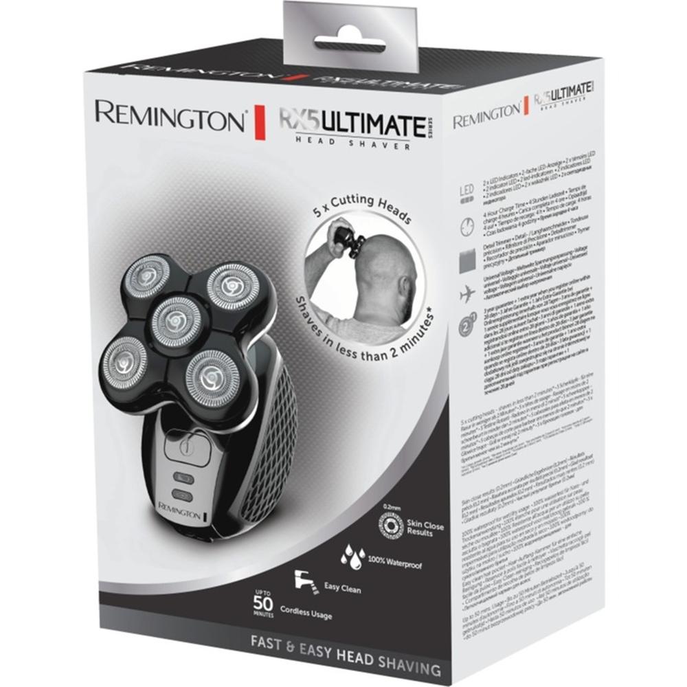 Afeitadora de cabeza remington ultimate series rx5 xr1500