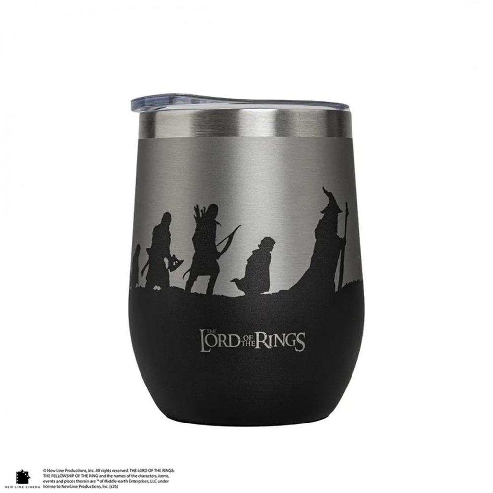 Taza térmica de viaje cinereplicas el señor de los anillos la comunidad del aniillo