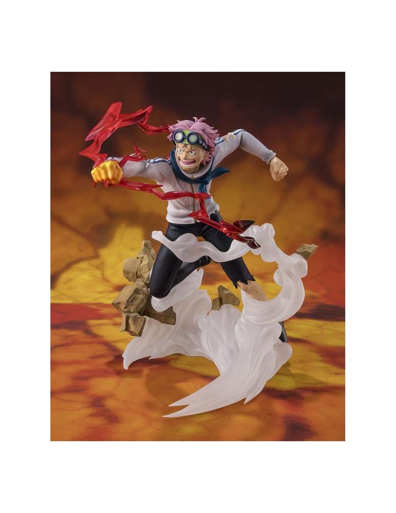 Figura tamashii nations one piece figuarts zero koby honesty impact extra battle 15.5cm