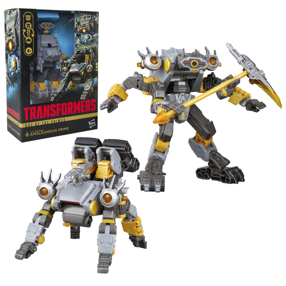 Figura hasbro transformers age of the primes the thirteen amalgamous prime