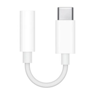 Adaptador usb tipo c a jack 3.5mm samsung 8cm -  macho - hembra -  blanco