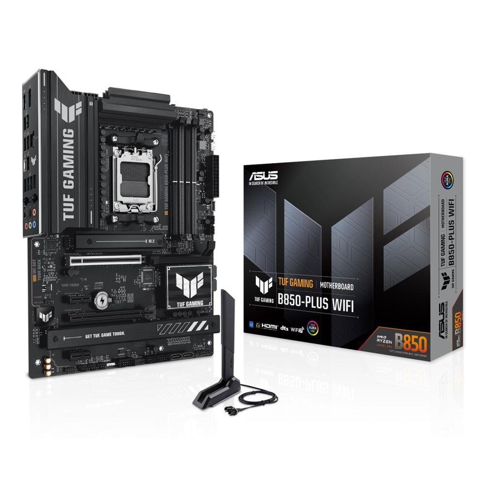 Placa base asus amd tuf gaming b850 - plus wifi atx -  4x ddr5 -  4x sata3
