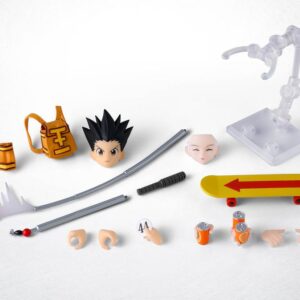 Gon & killua the hunter exam optión parts set. sh figuarts. hunter × hunter. bandai tamashii natións